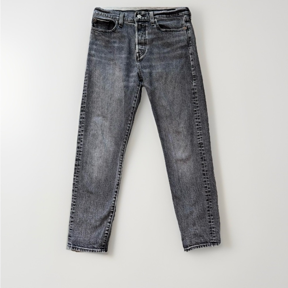 LEVI’S Premium High Rise Straight Leg Button Fly Jeans